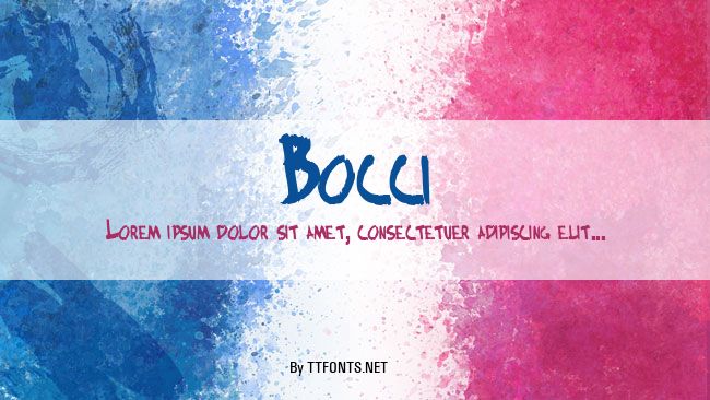 Bocci example