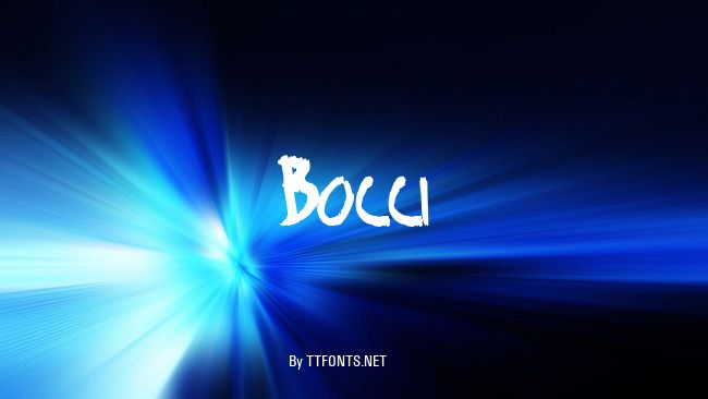Bocci example