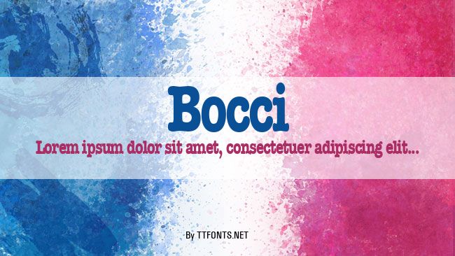 Bocci example