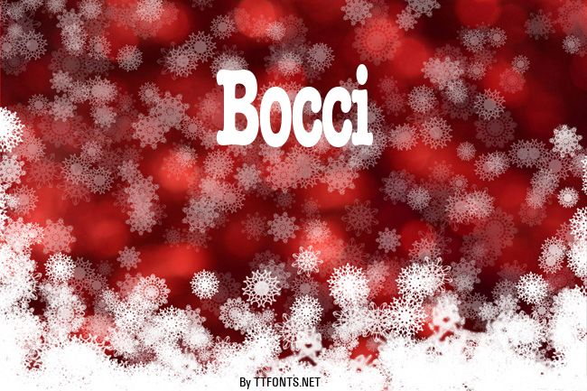 Bocci example