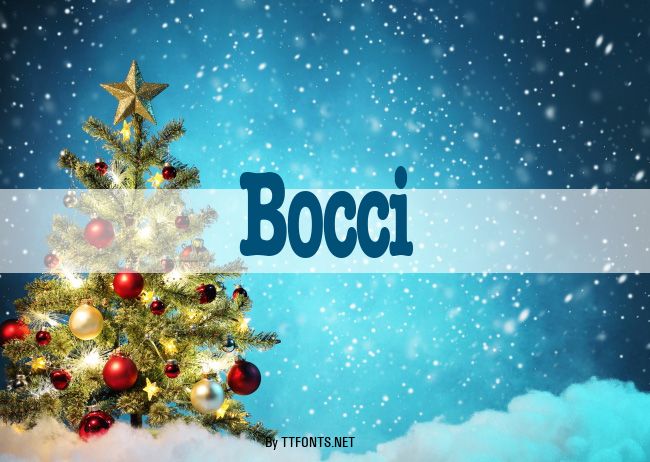 Bocci example