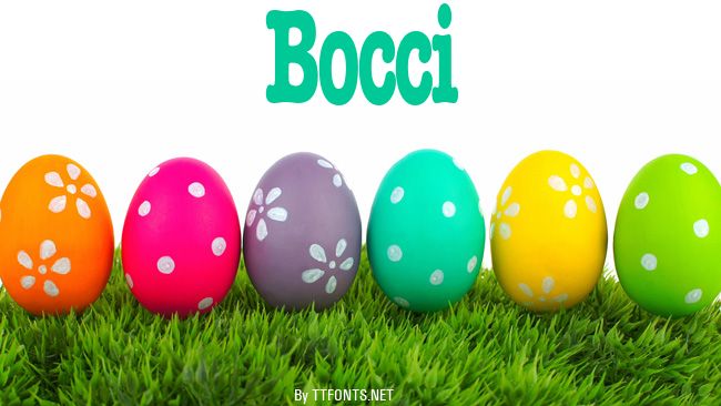 Bocci example