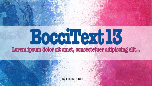 BocciText13 example