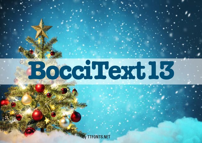 BocciText13 example