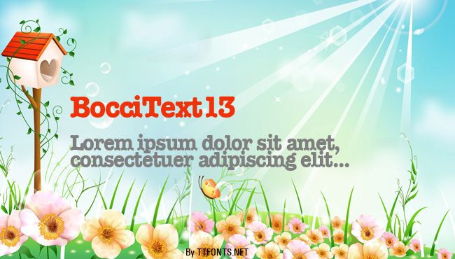 BocciText13 example
