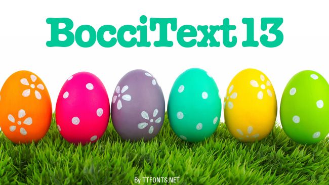 BocciText13 example