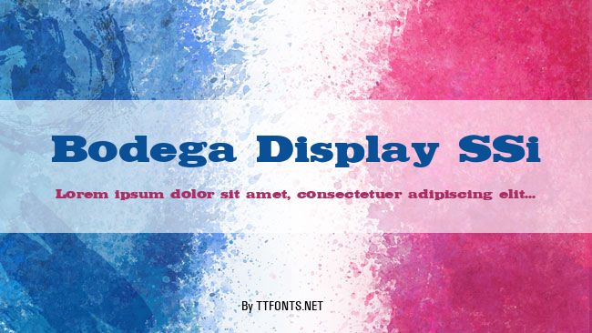 Bodega Display SSi example