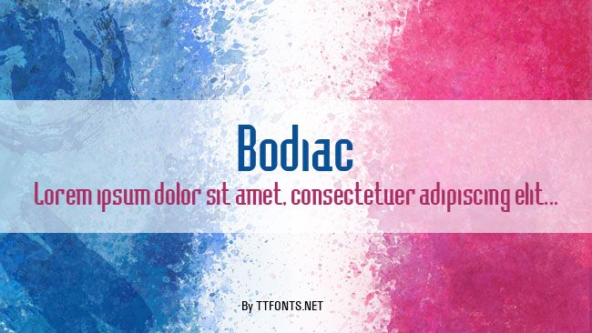 Bodiac example