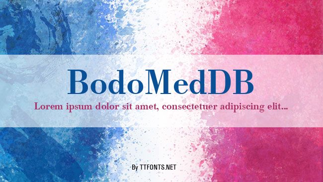 BodoMedDB example