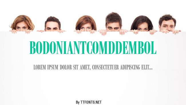 BodoniAntComDDemBol example