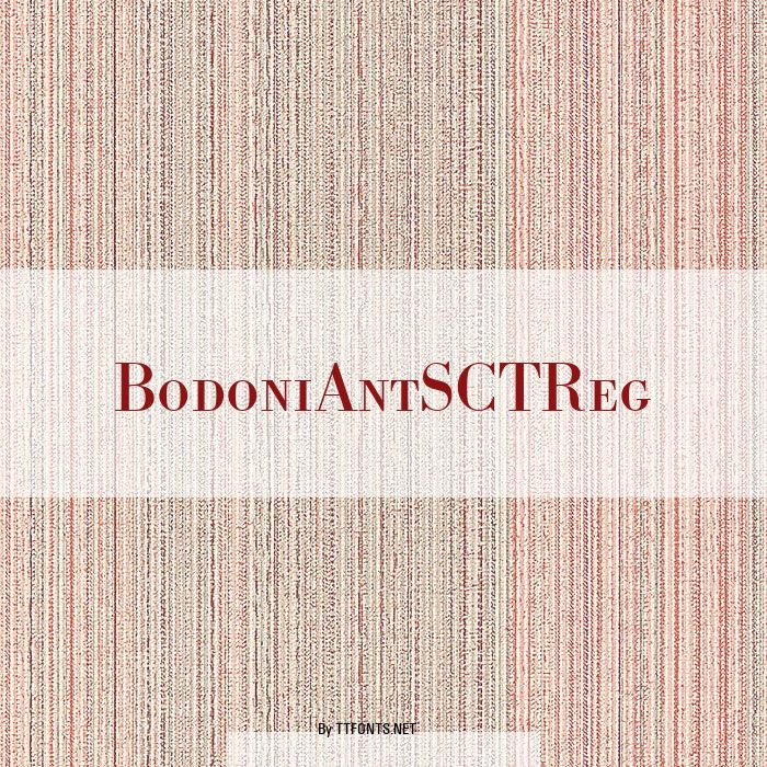 BodoniAntSCTReg example