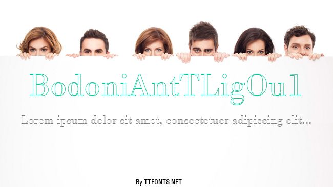 BodoniAntTLigOu1 example