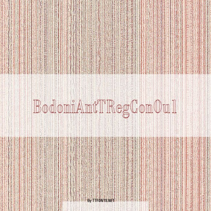 BodoniAntTRegConOu1 example