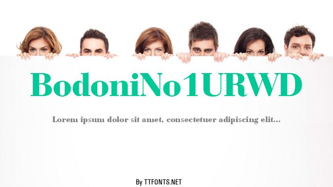 BodoniNo1URWD example