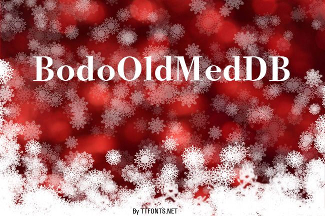 BodoOldMedDB example