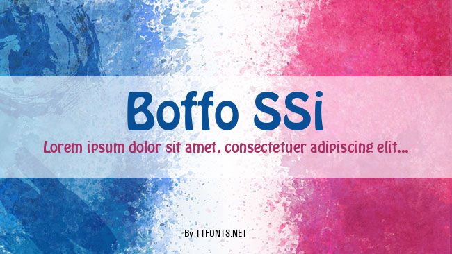 Boffo SSi example