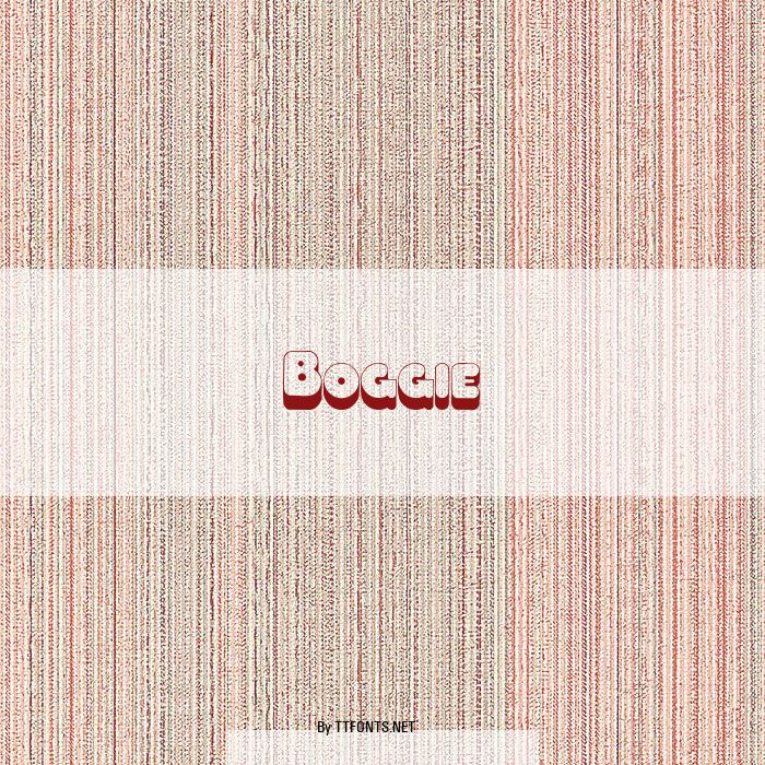 Boggie example
