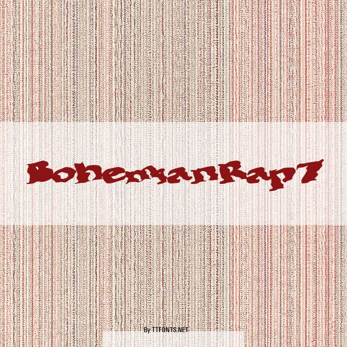 BohemianRap7 example