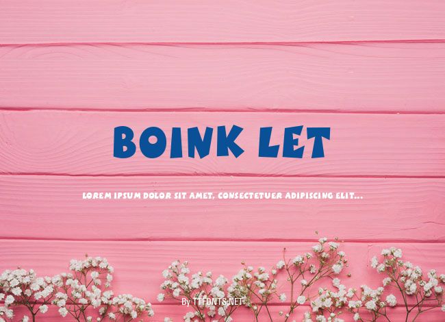 Boink LET example