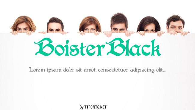 BoisterBlack example