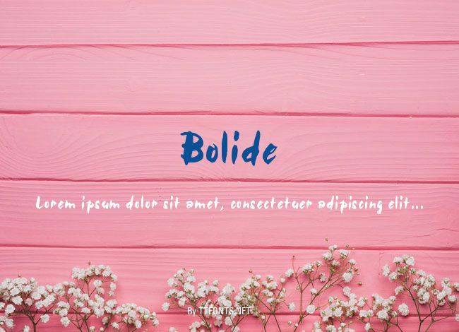 Bolide example