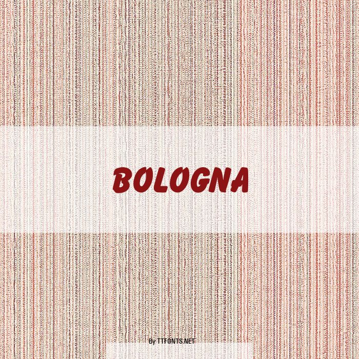 Bologna example