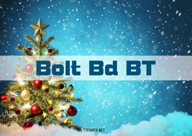 Bolt Bd BT example
