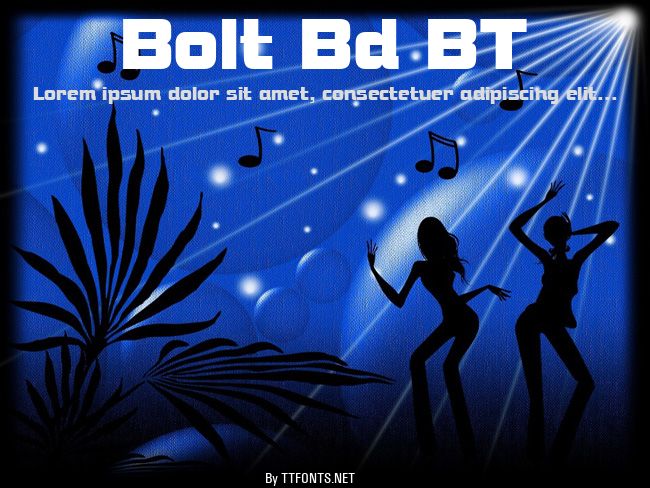 Bolt Bd BT example