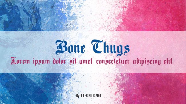 Bone Thugs example