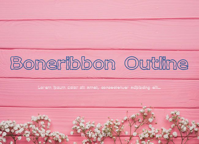 Boneribbon Outline example