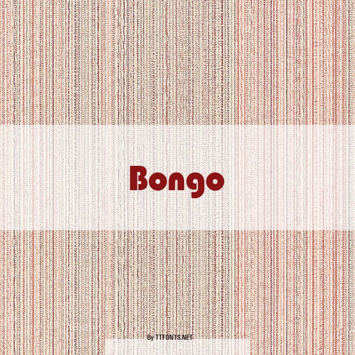 Bongo example