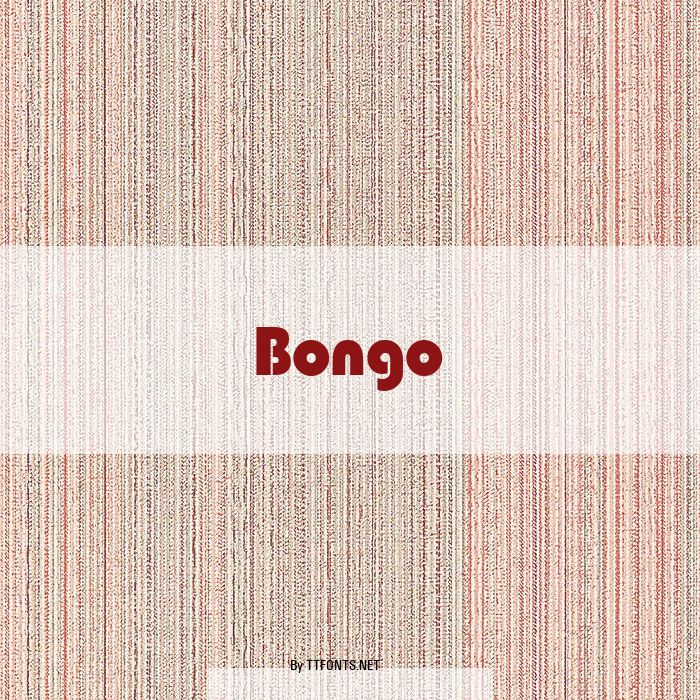 Bongo example