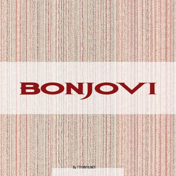 BonJovi example