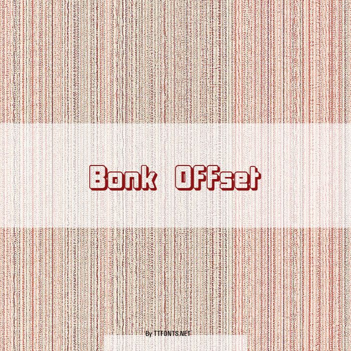 Bonk Offset example