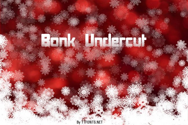 Bonk Undercut example