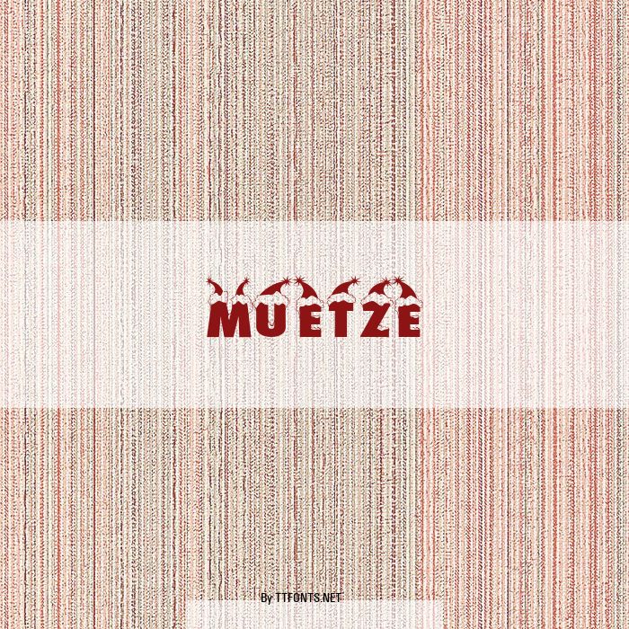 Muetze example