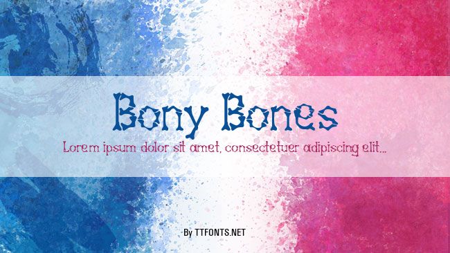 Bony Bones example