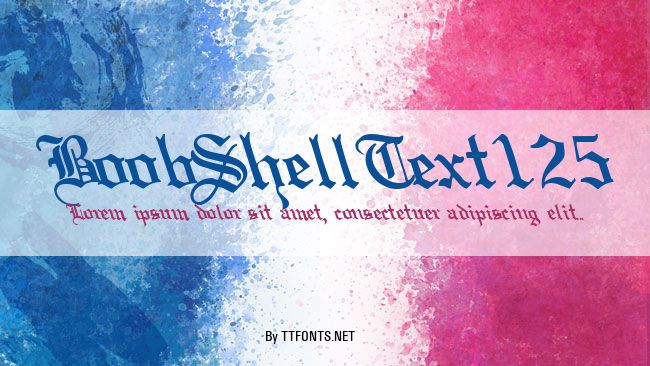 BoobShellText125 example