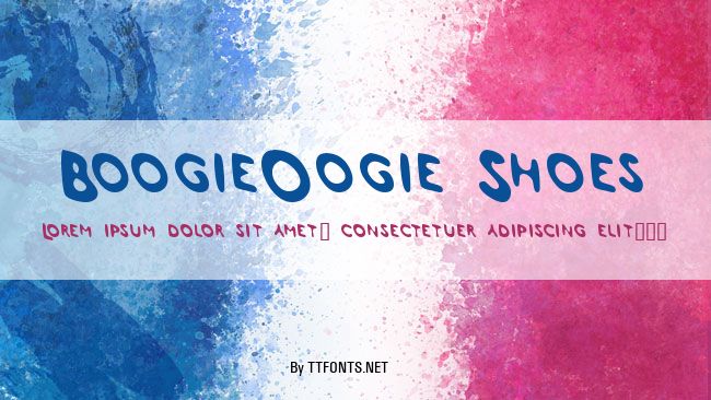 BoogieOogie Shoes example