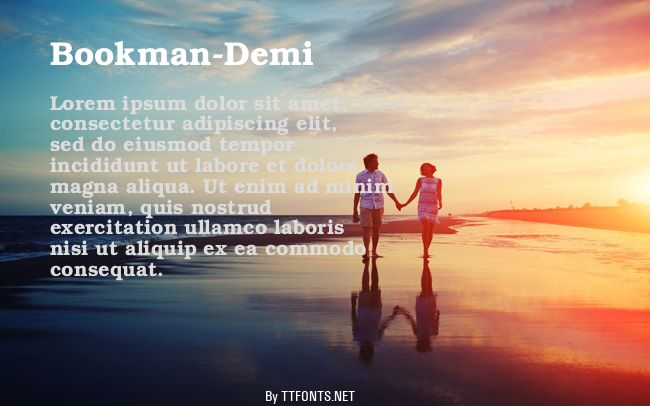 Bookman-Demi example