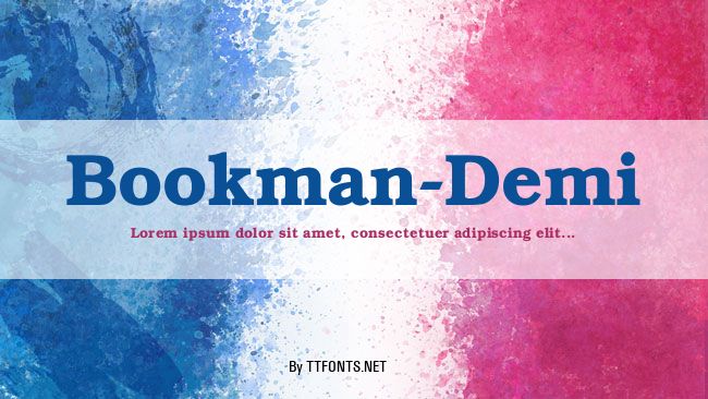 Bookman-Demi example