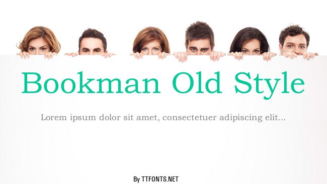 Bookman Old Style example