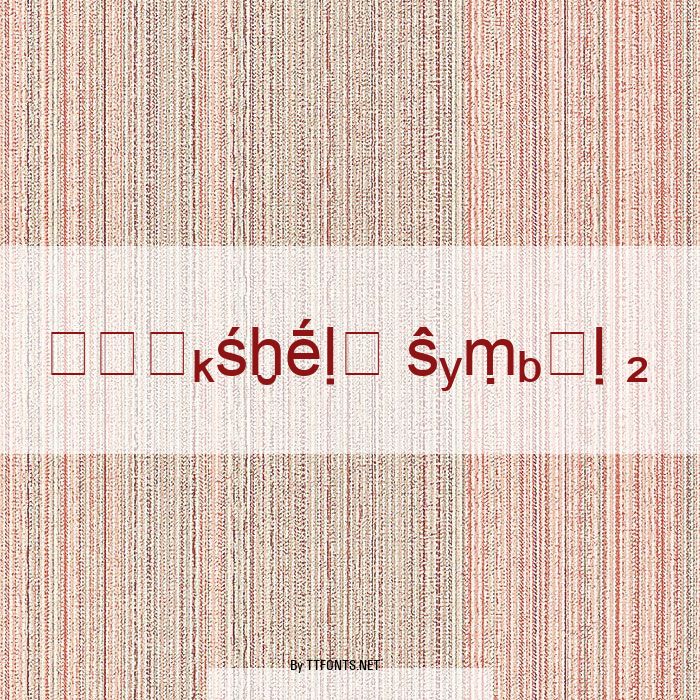 Bookshelf Symbol 2 example