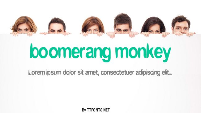 boomerang monkey example