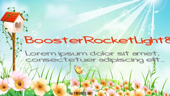 BoosterRocketLight83 example