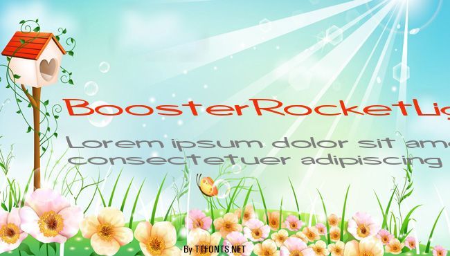 BoosterRocketLight83 example