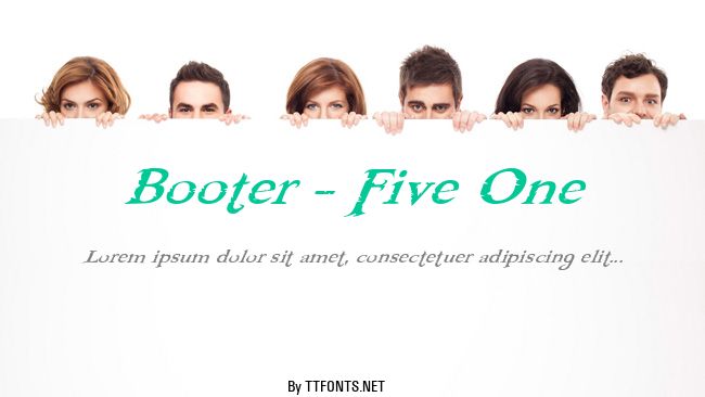 Booter - Five One example