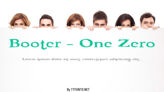 Booter - One Zero example