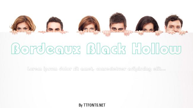 Bordeaux Black Hollow example