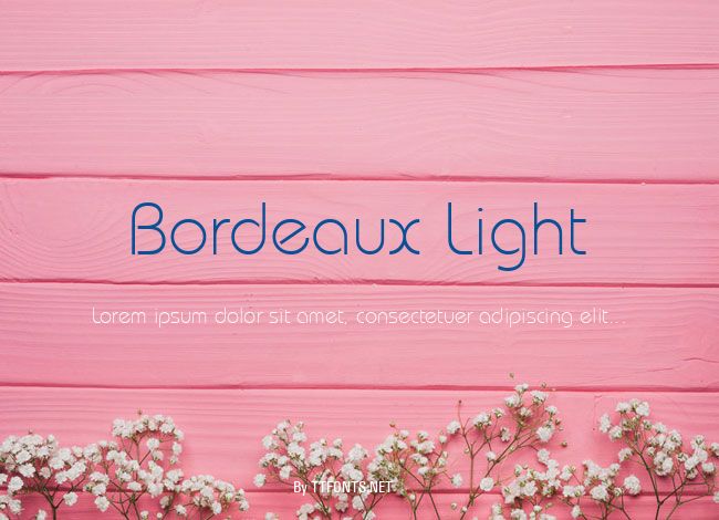Bordeaux Light example